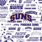 NBA Phoenix Suns Historic Blast G203 Prodigy RGB Wired Gaming Mouse Skin